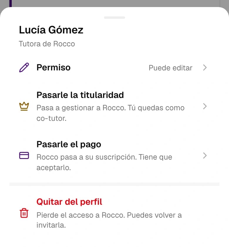 ¿Puedo pasar una mascota a otra cuenta?